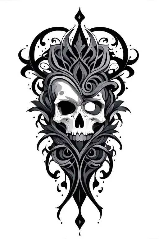 Gothic Patterns Intertwined