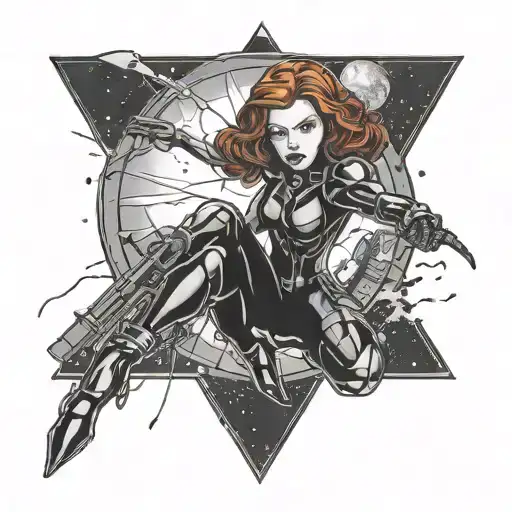 Black Widow In The Universe