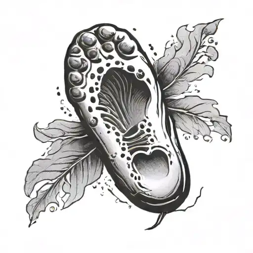 Baby Footprint With Charlotte