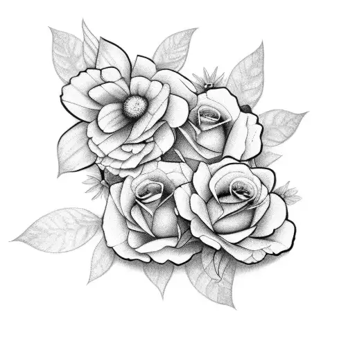 Flowers Girly Butterfly