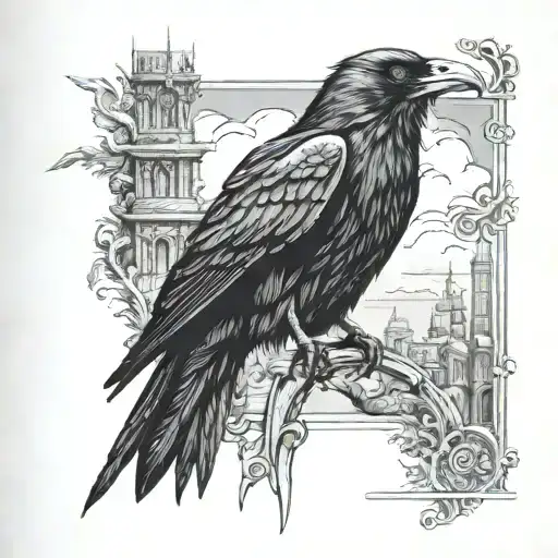 Stephen King Dark Tower Gunslinger Raven