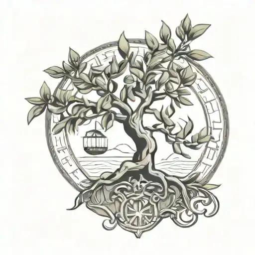 Olive Tree Libra Zodiac Sign