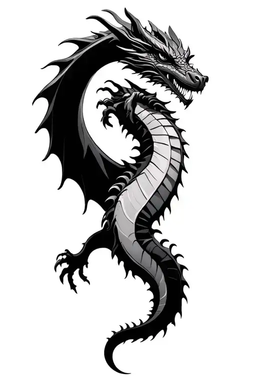 The Whole Dragon And Crescent