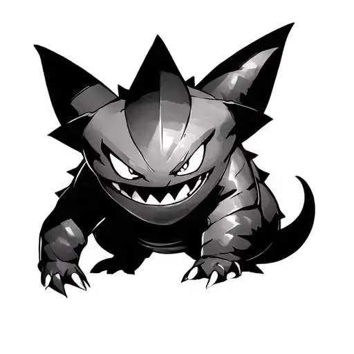 Gengar Pokemon On Arm