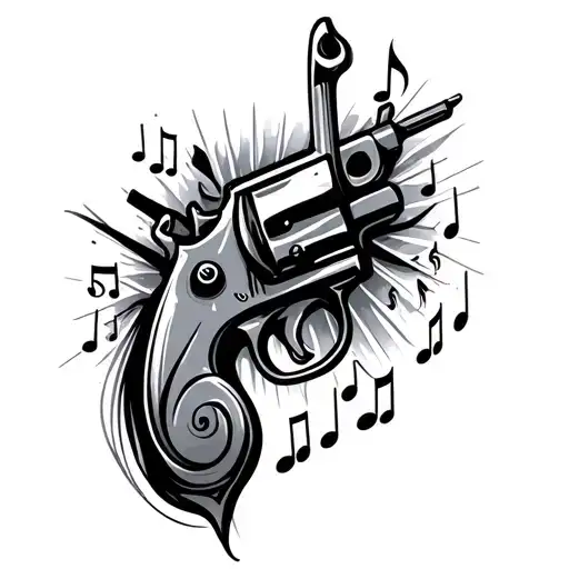 Musical Notes Gun