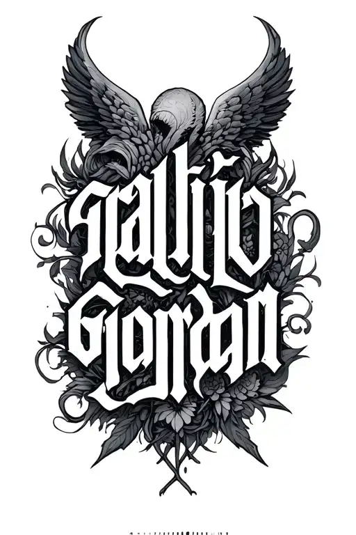 Guardian Text With Background