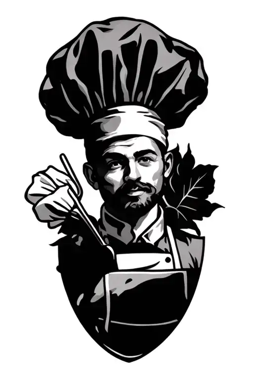 Chef Tattoo Design Inspired