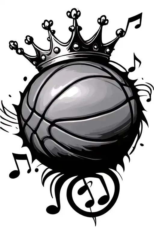 Crown Basketball Music Notes