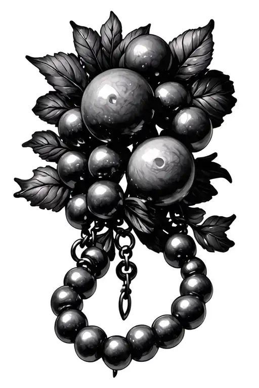 Bible Script Bead Necklace Dangling Off Writing Poetry