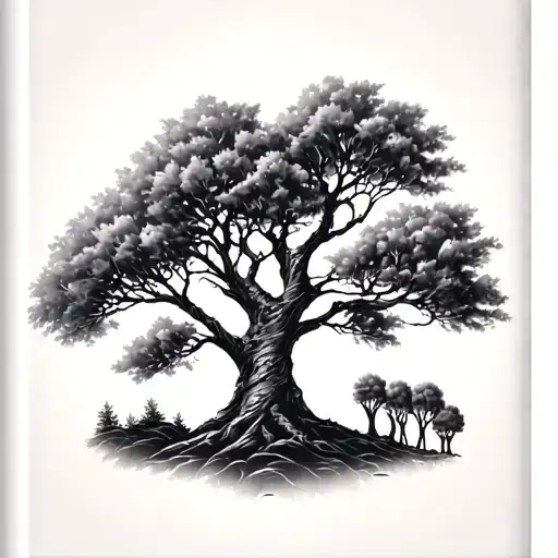 Tree Family Of 3