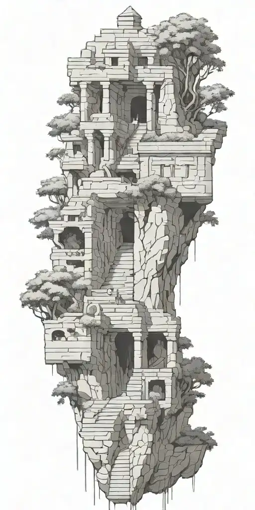 Gilgamesh Ziggurat Hanging Gardens Capturing