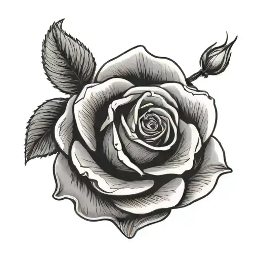 Small Rose Minimalis Text