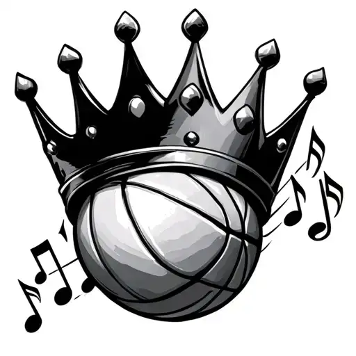 Crown Basketball Music Notes