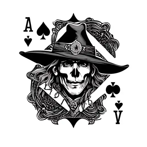 Western And Playing Cards