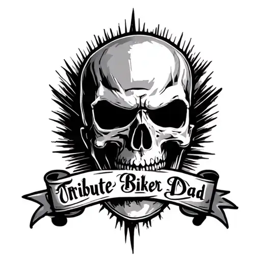 Tribute To Biker Dad