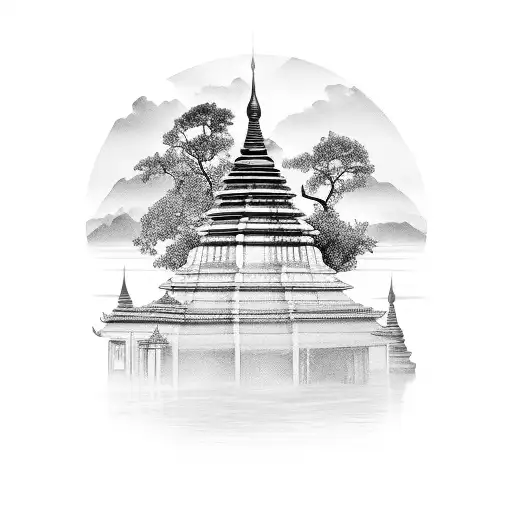 Mekong River Buddhist Temple