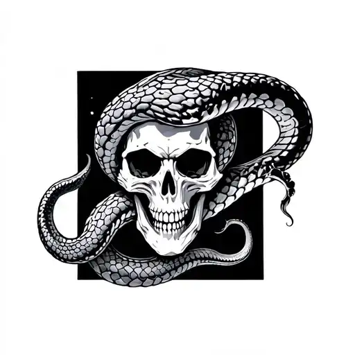 Skull Snake Tentacle