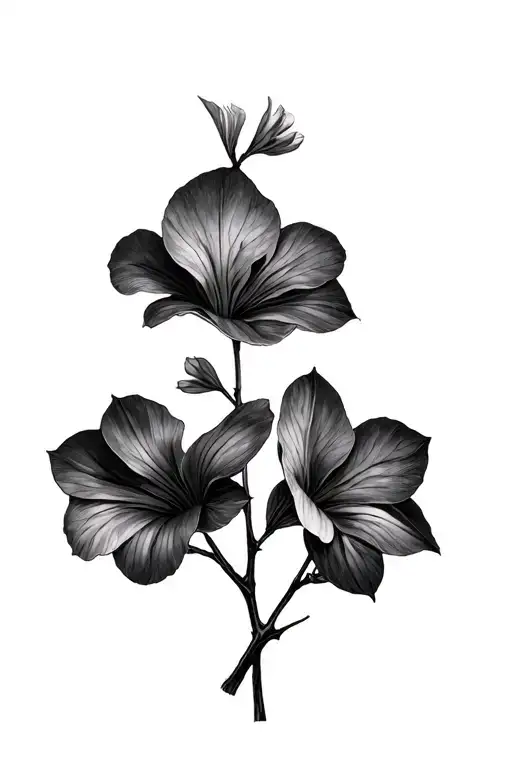 The Oxalis Articulated And Pleuring Floor Branches