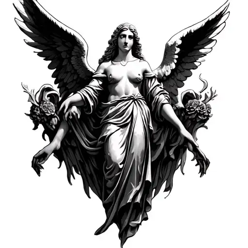 An Angel At Heavens Gate