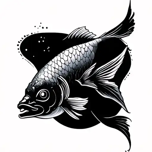 Pisces Sign Hand Tatto