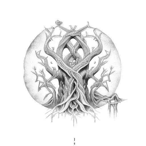 Norse Mythology Arm Sleeve Yggdrasil