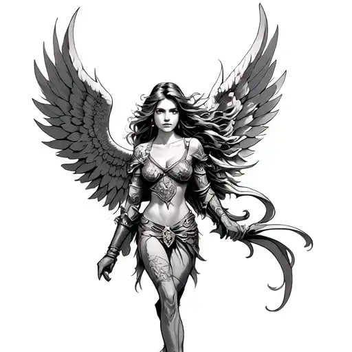 Angel Warrior Female Sundlower