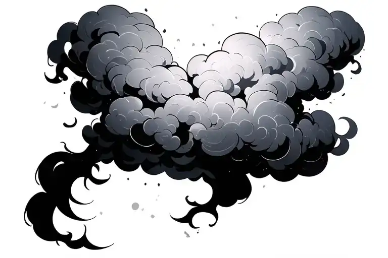 Anime Cloud Shaped Like
