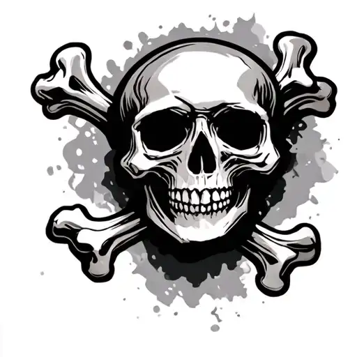 Real Skull And Crossbones