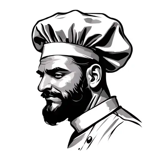 Chef Tattoo Design Inspired