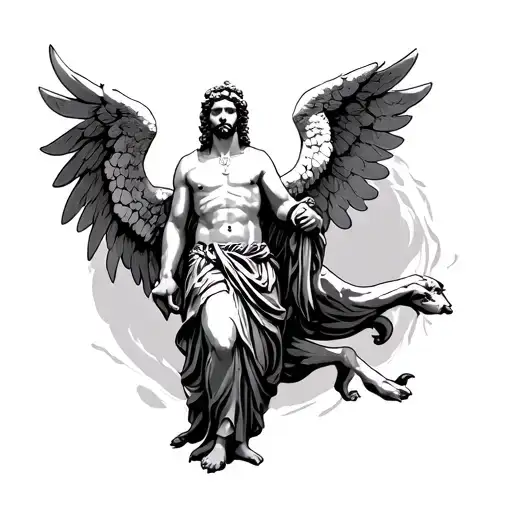 Ancient Greek God Guardian Angel