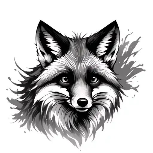 Fox In Sketch