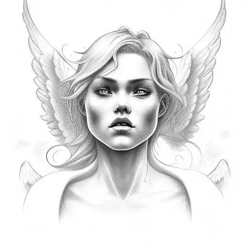 Cloud With Sunshine And Angels