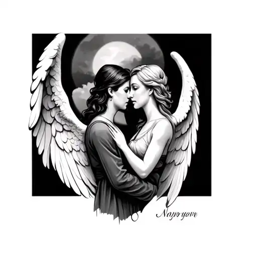 Angel With My Husband's Look And Name