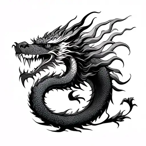 Japanese Dragon Warrior