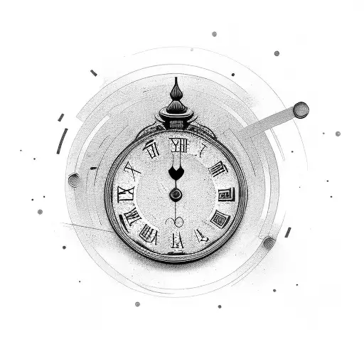 Clock With A Good And A Bad Side