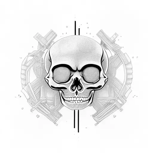 Ful Skeleton Floating