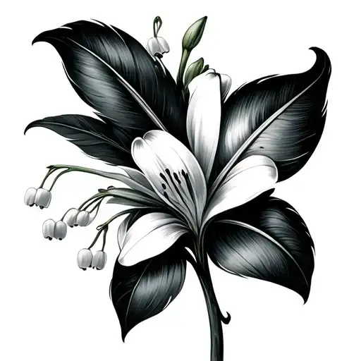 5 Lily Of The Valley Feather