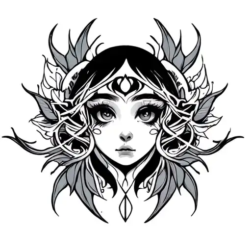 Bebe Ko With Ethernal Symbol Design