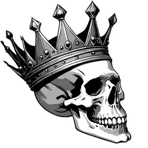 Skull Crown Looking