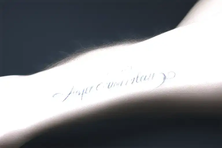 Forearm Band Tattoo With Incripted Date Of 24-04 In Roman