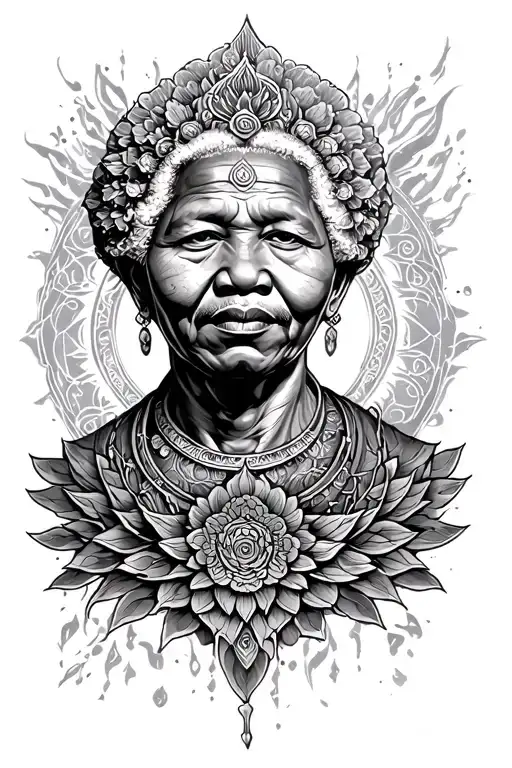 Mandela Fantasy Tattoos About Lord Of The Ring And Skyrim And Dark Souls