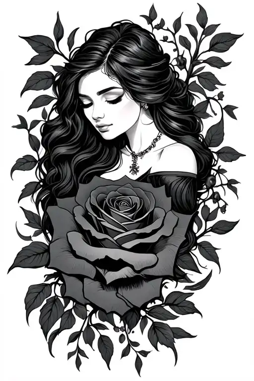 Gabriella And Rose Intertwined