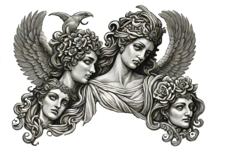 Greek Godesses Love And Sacrifice