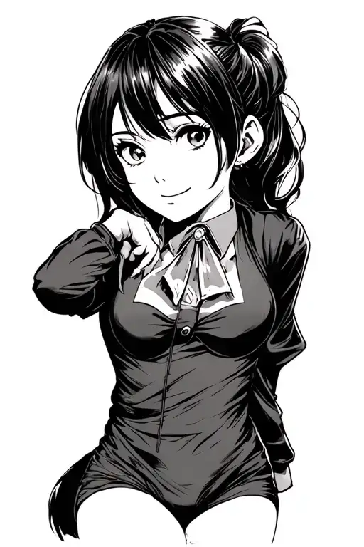 Design Me A Tattoo Design Of The Character Nico Yazawa From The Anime Love Live