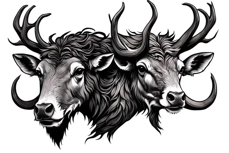 Western Wild Life Intertwined