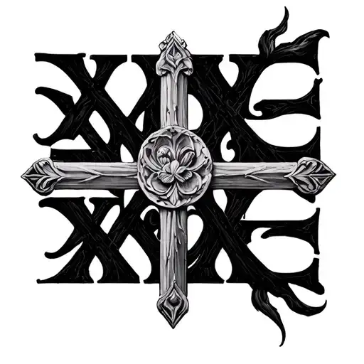 Put A Cross In Between These Roman Numerals Mmvii - Mmxxiv In Fine Print