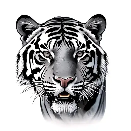 A Family Tiger Walking