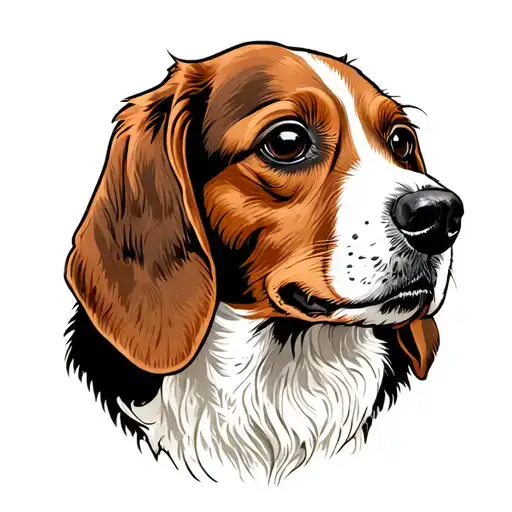 Norse Brown And White Beagle