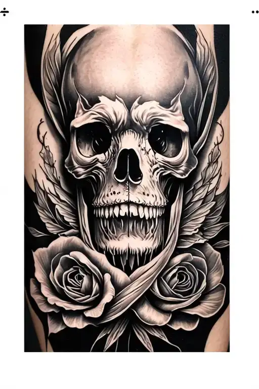 3D Arm Tattoo Design Idea