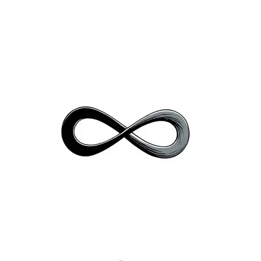 Halfway To Infinity Symbol Intertwined